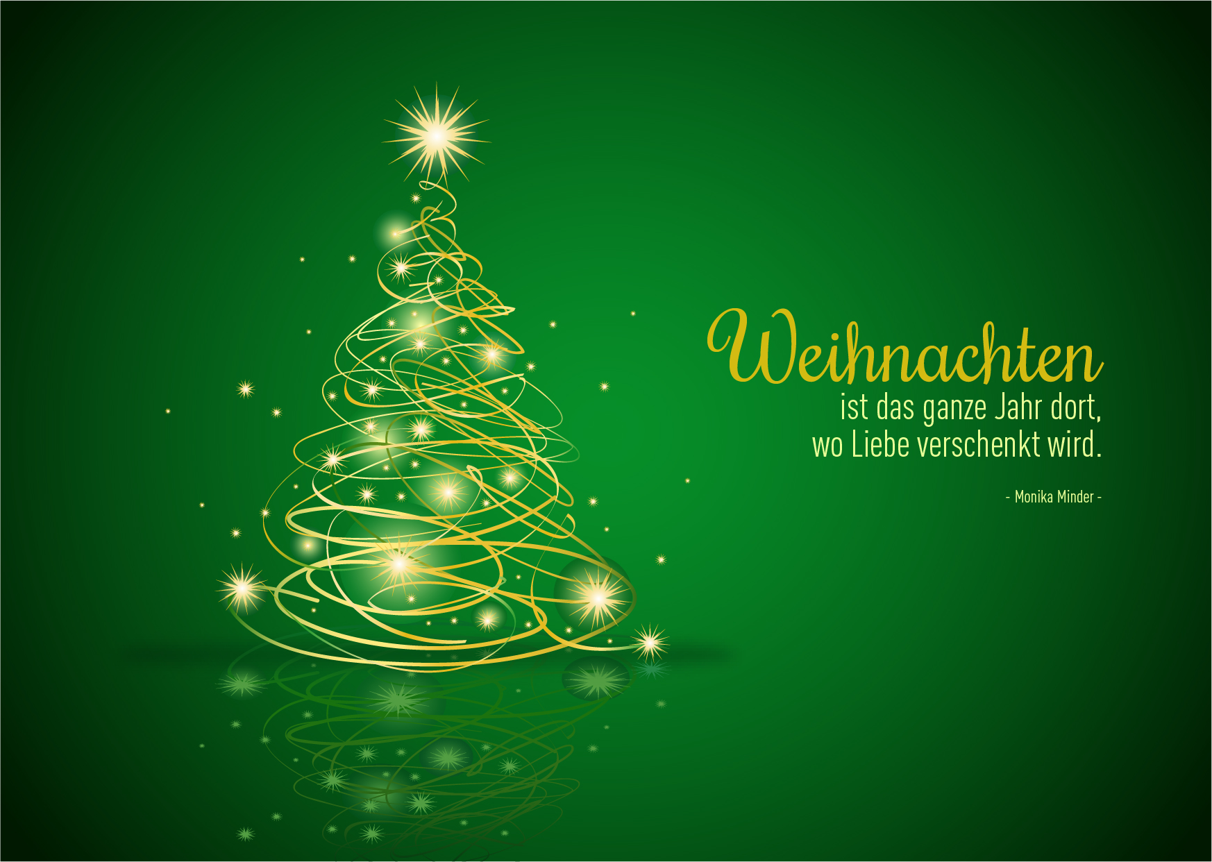 Weihnachtsgrüße: Geschäftspost mit Stil