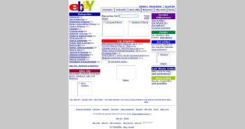 Startseite von eBay Deutschland in 2000. (Foto: screenshot, Memento vom 08.02.2000 von archive.org)